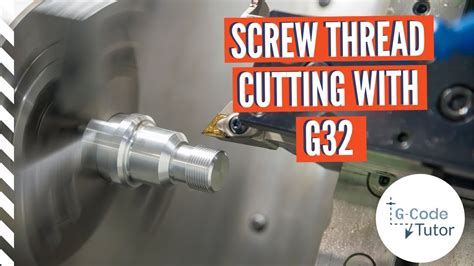 how to thread parts on cnc lathe|cutting threads in lathe.